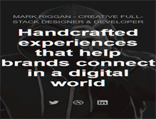 Tablet Screenshot of markriggan.com